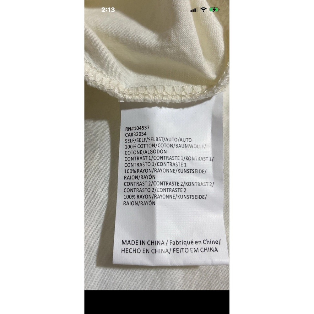Anthropologie Tiny Marin Floral Embroidered Pink Orange Tank Size Medium - Picture 9 of 9